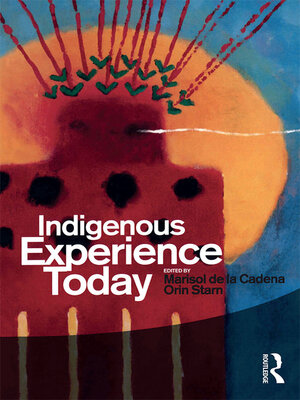 cover image of Indigenous Experience Today